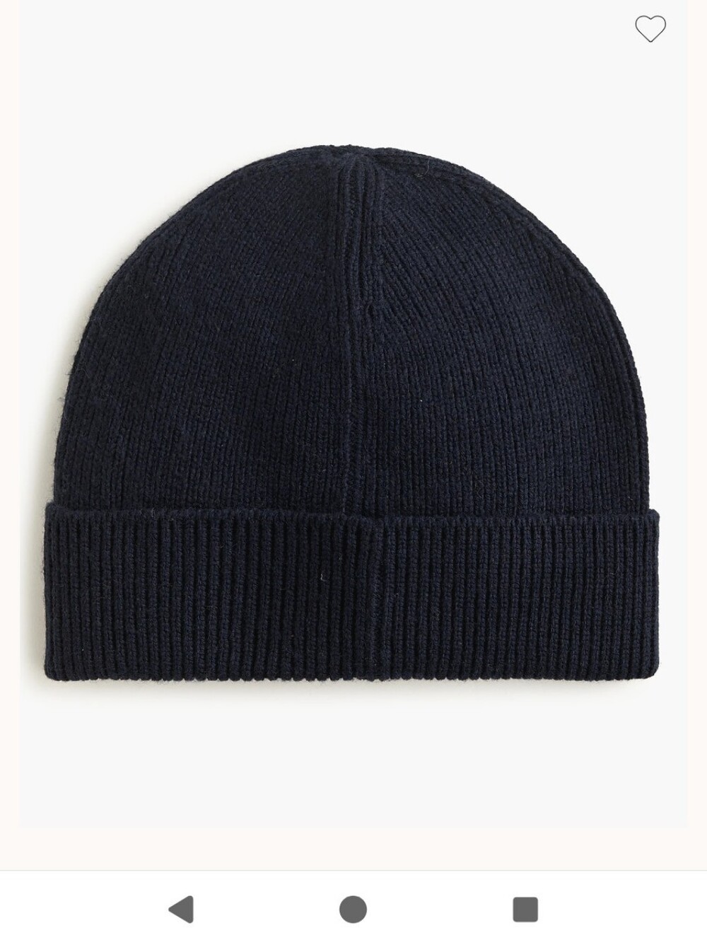 J Crew  Factory Men's Beanie Black